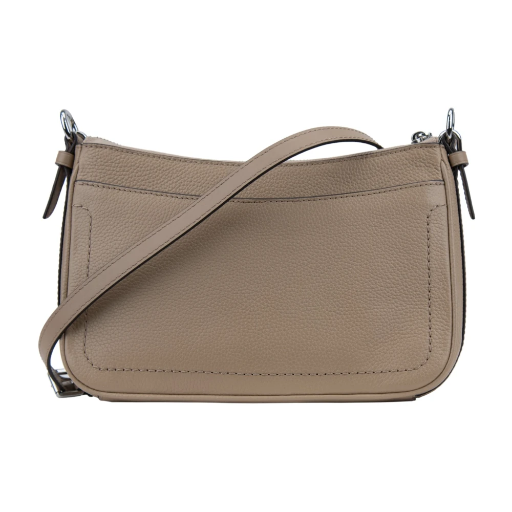Michael Kors Granaat Imitatieleer Schoudertas Brown Dames