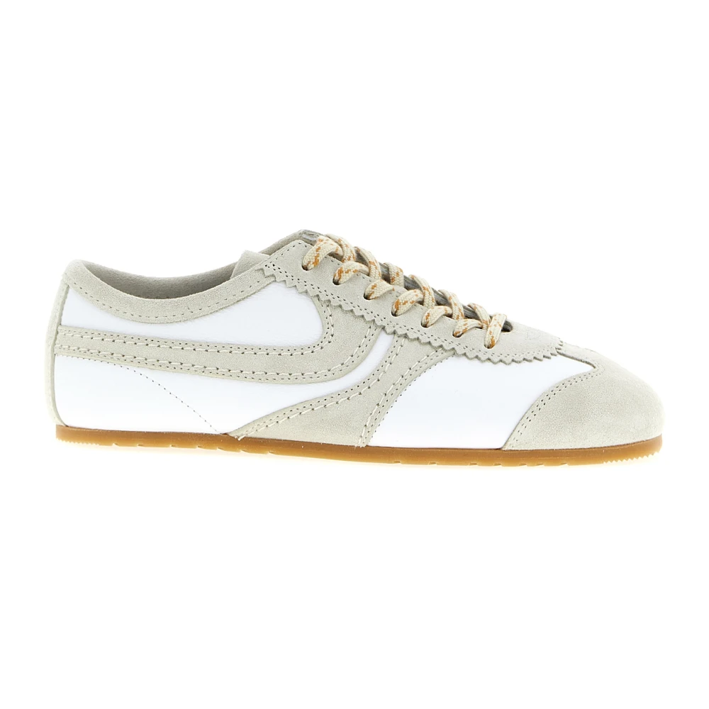 Dries Van Noten Women's Multicolor Sneakers, 7 Uk, Suede Trainers