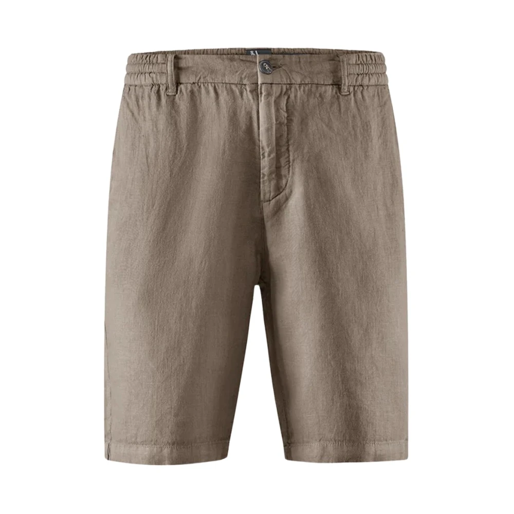 Bomboogie Mannelijk Beige Korte Broeken Heren, S, Katoen, Bermuda