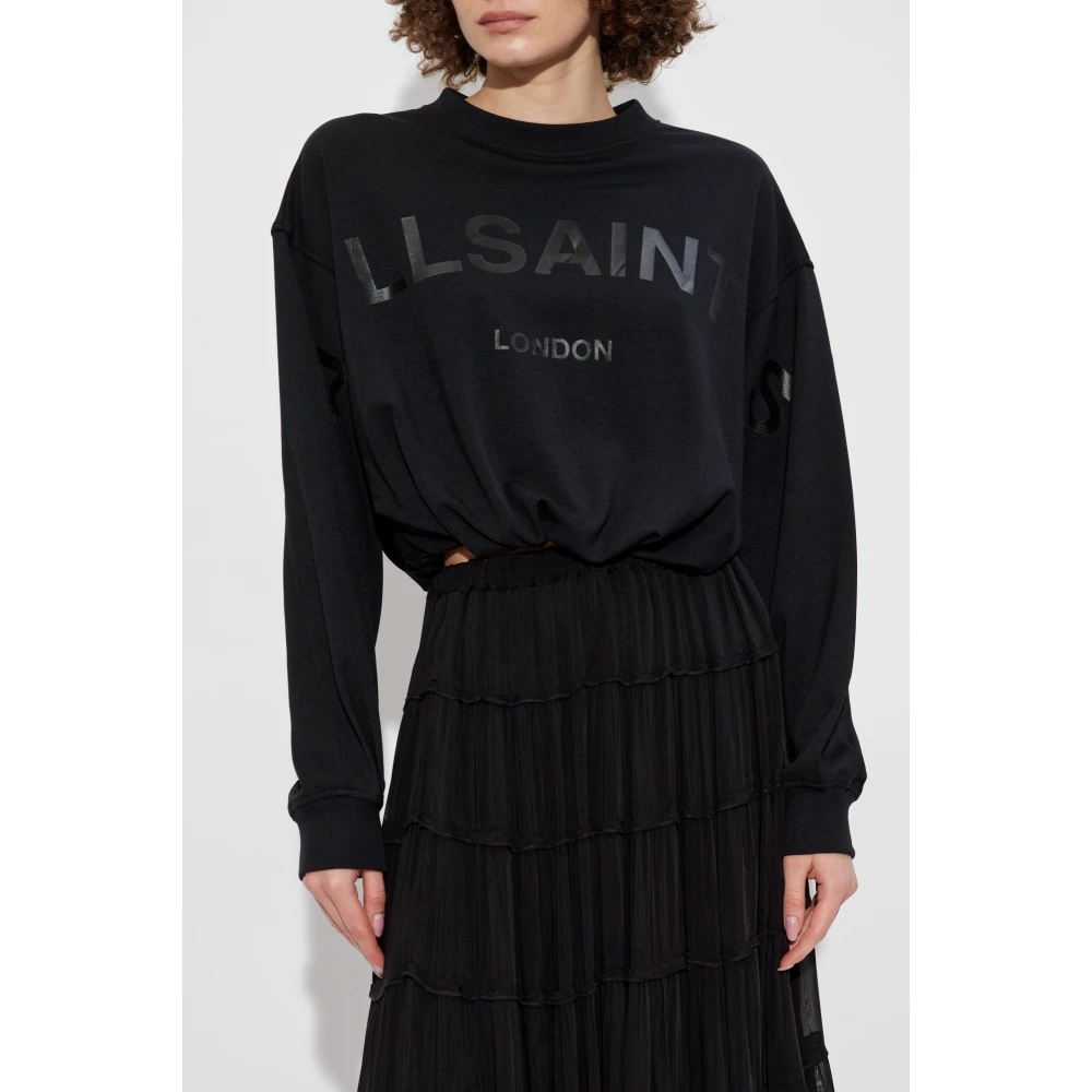 AllSaints Sweatshirt Biggy Black Dames