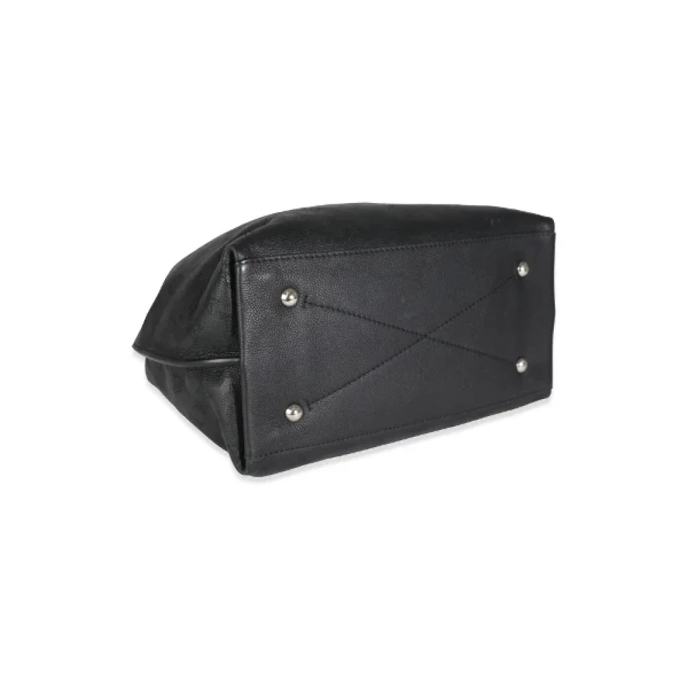 Louis Vuitton Vintage Pre-owned Leather handbags Black Dames