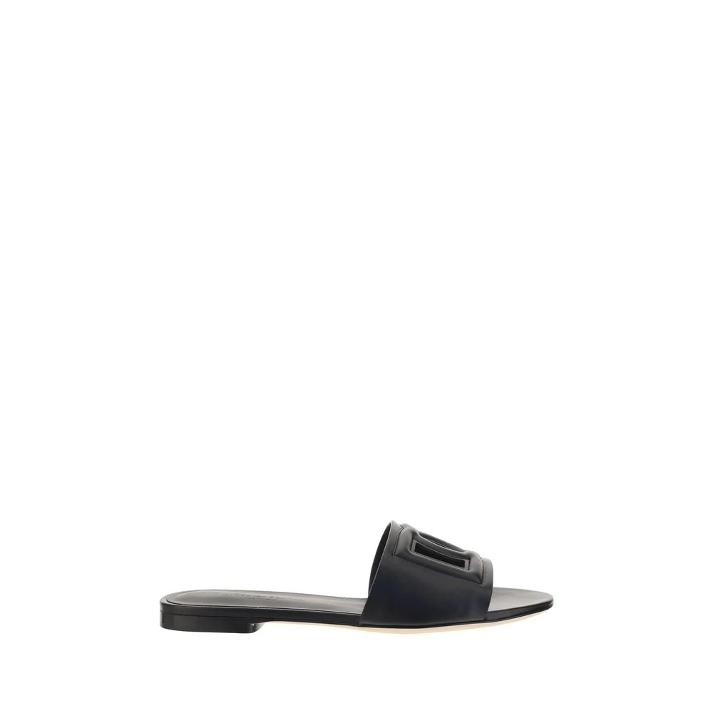 Dolce & Gabbana Women's Black Millenials Sandals