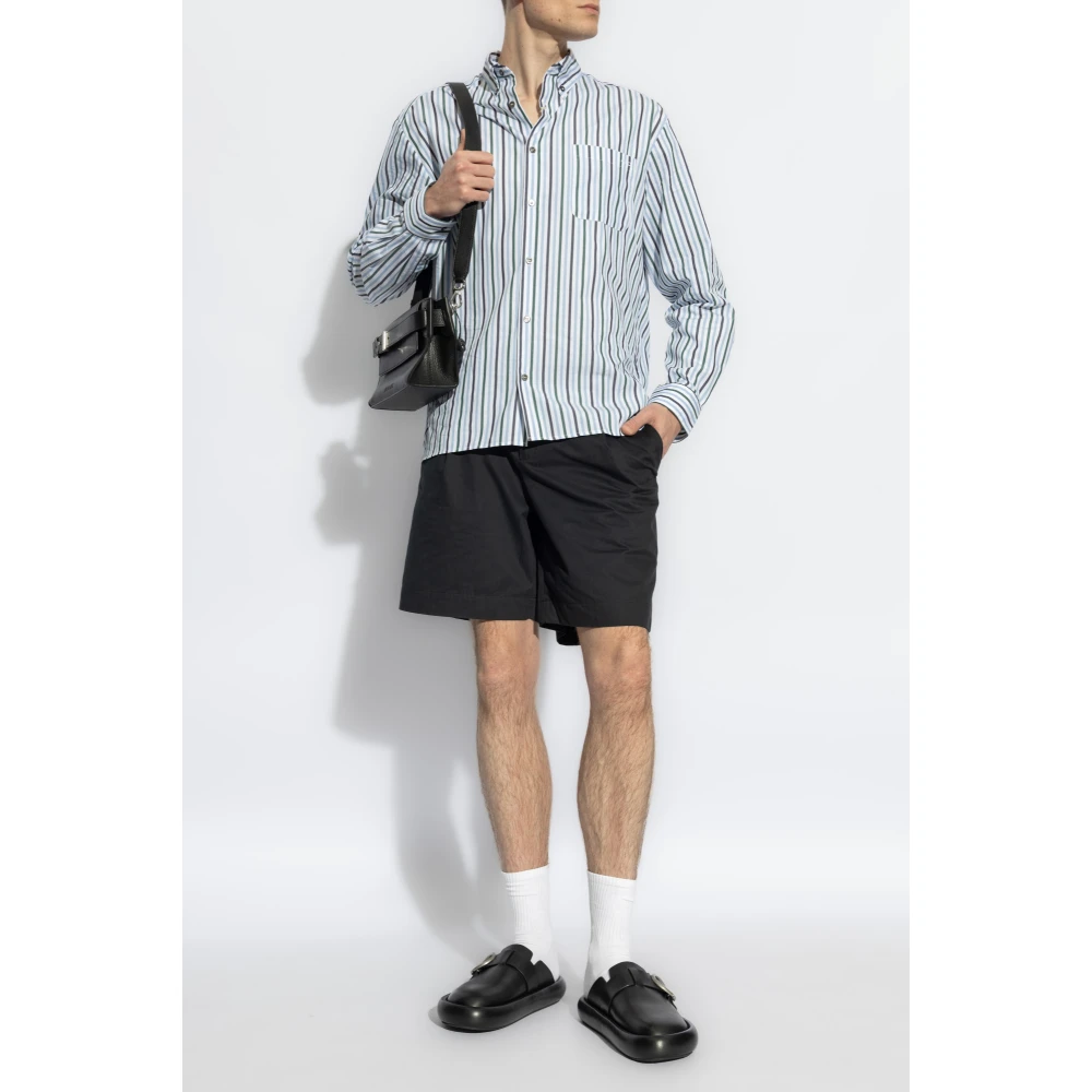 A.p.c. Katoenen shorts Blue Heren