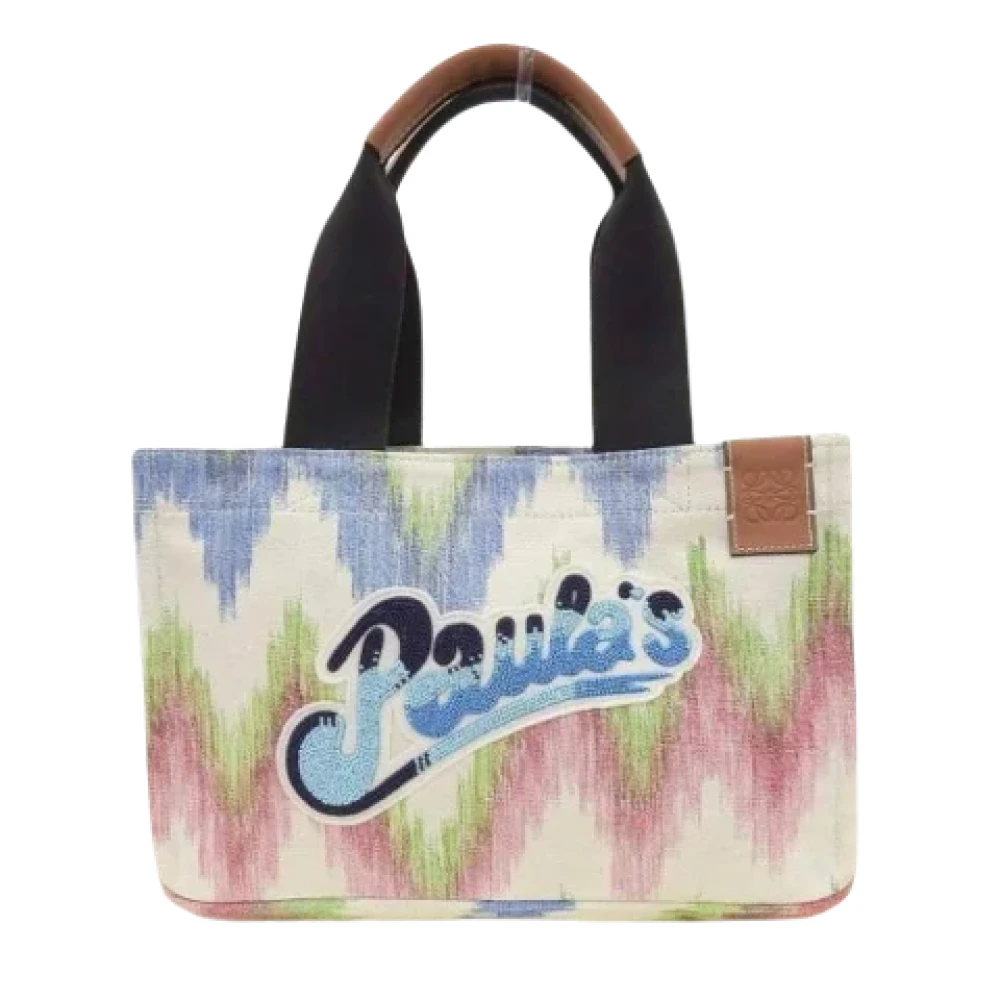 Loewe Pre-owned Canvas shoulder-bags Multicolor Dames