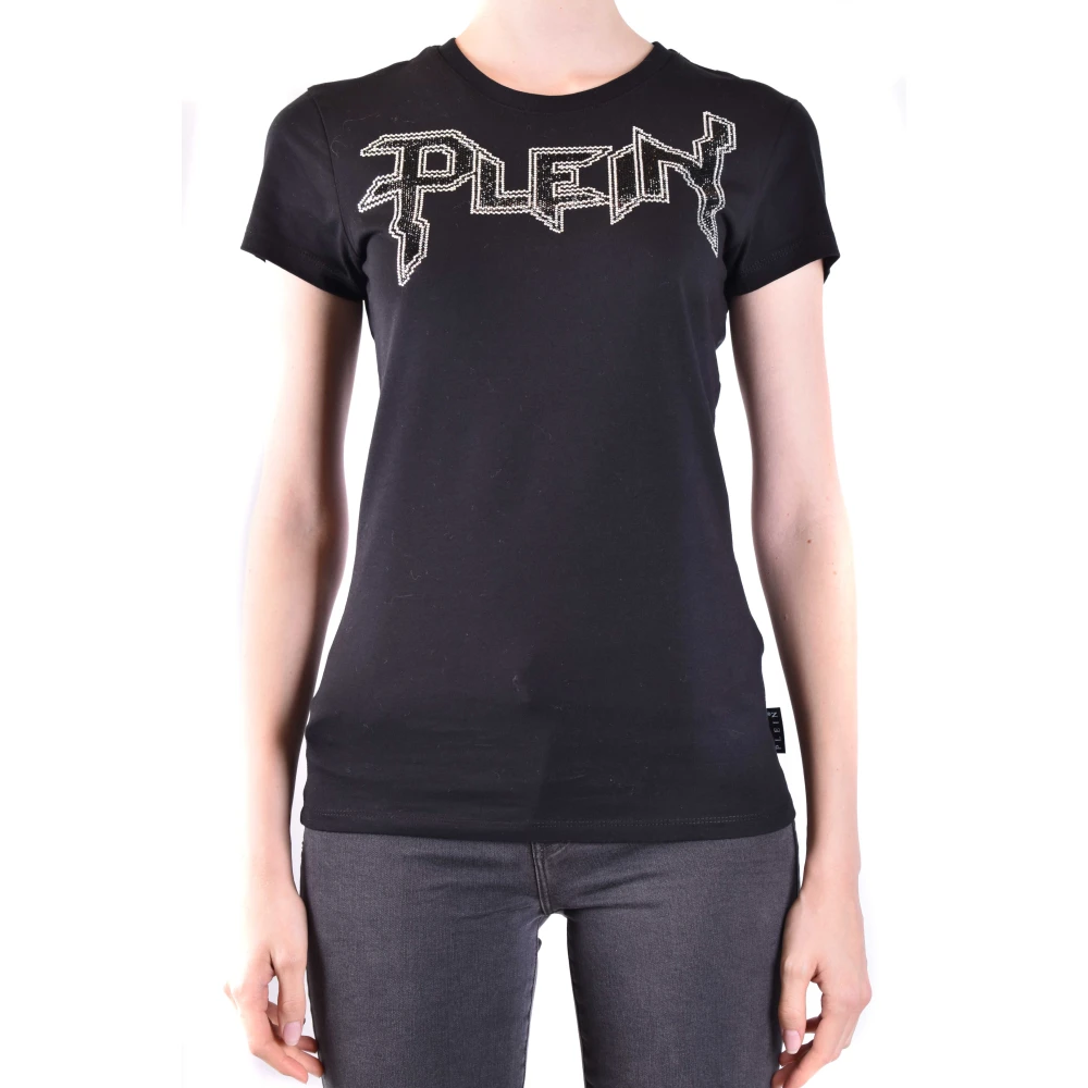 Philipp Plein Stijlvolle T-shirts voor mannen en vrouwen Black Dames
