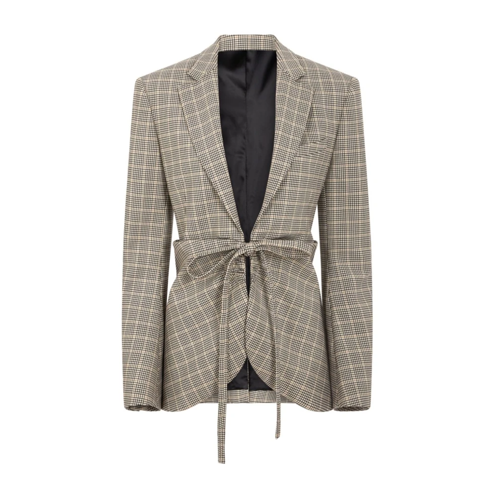 Paco Rabanne Stijlvolle Veste Jas voor Mannen Gray Dames