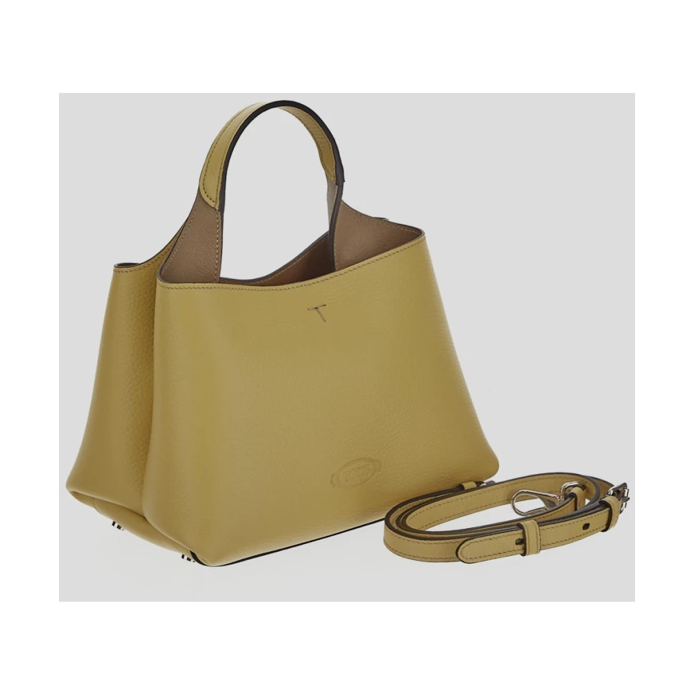 TOD'S Leren Micro Tas Green Dames