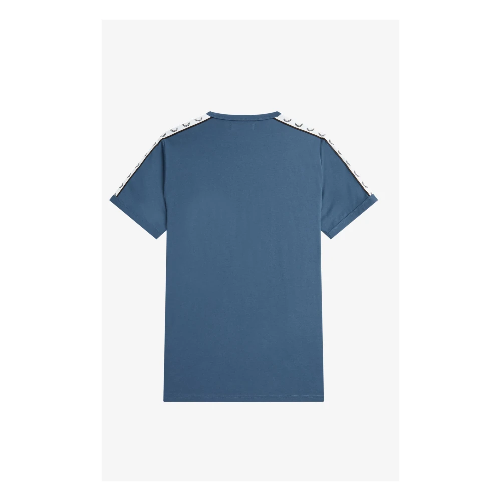 Fred Perry Ringer T-Shirt Midnight Blue Style M4620 Blue Heren