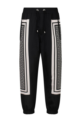 monogram-print-track-pants