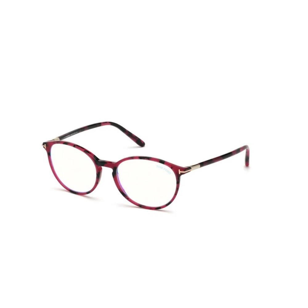 Tom Ford Rödaktig Havanna Glasögon Ft5617-B Red, Dam