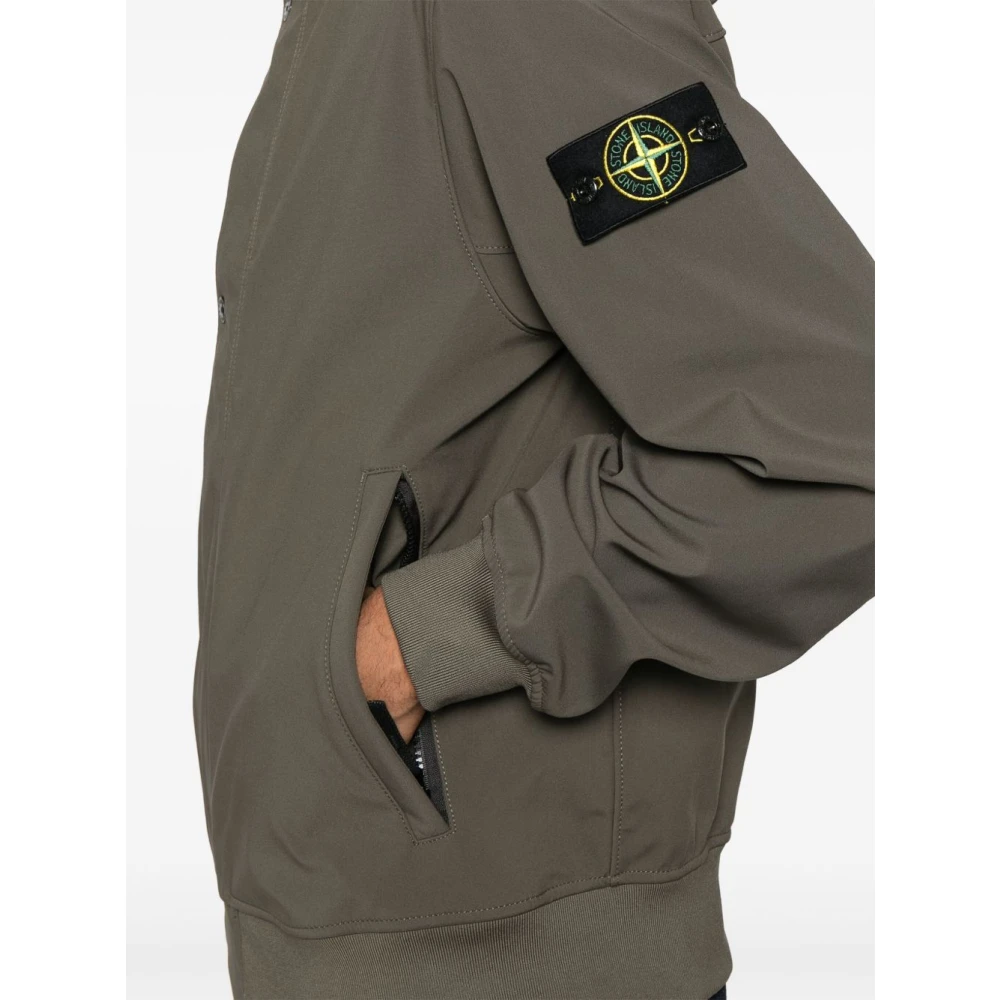 Stone Island Militair Groene Windjack Green Heren