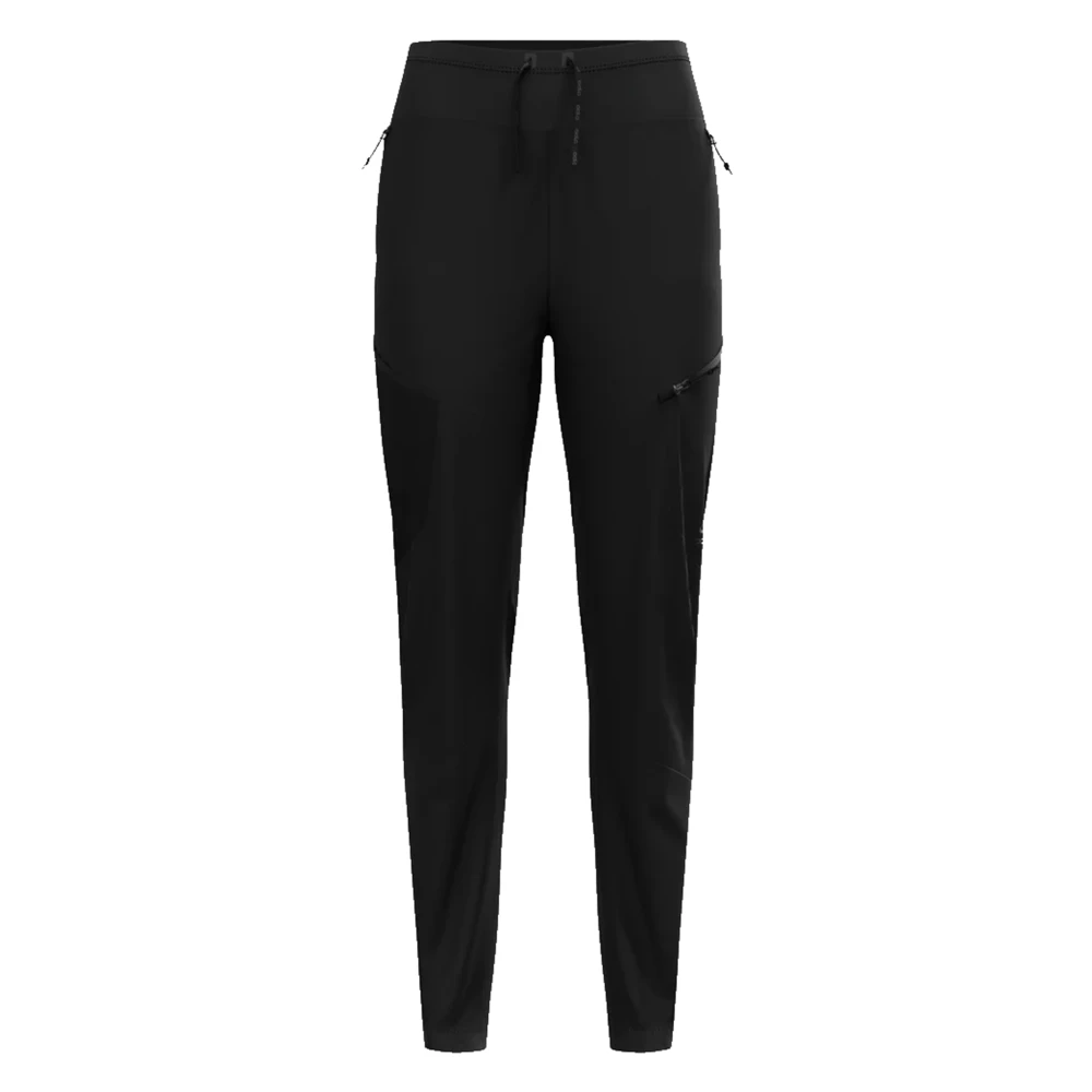 Odlo Winddichte Ski Broek ZeroWeight X Warm Black Dames