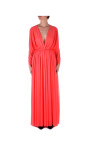 coral-red-back-ruched-dress
