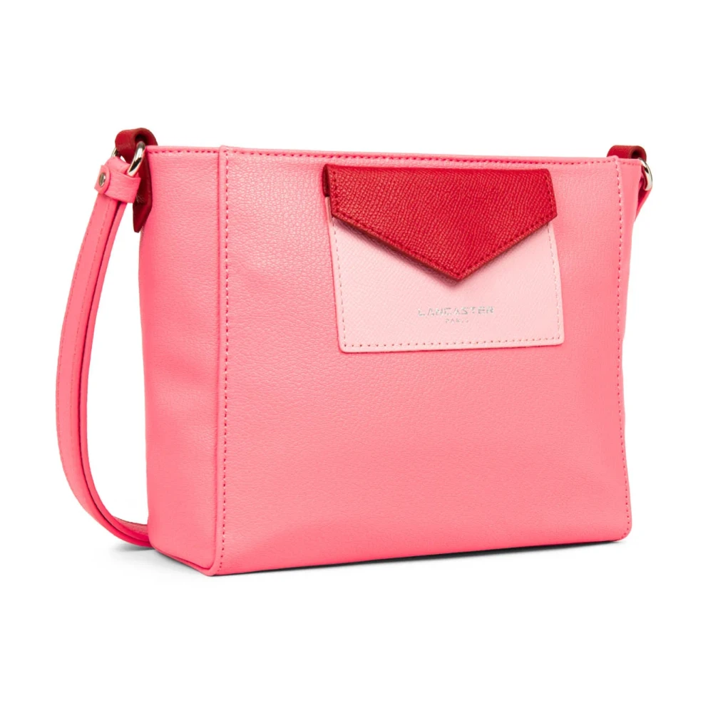 Lancaster Maya Rits Crossbody Tas Pink Dames