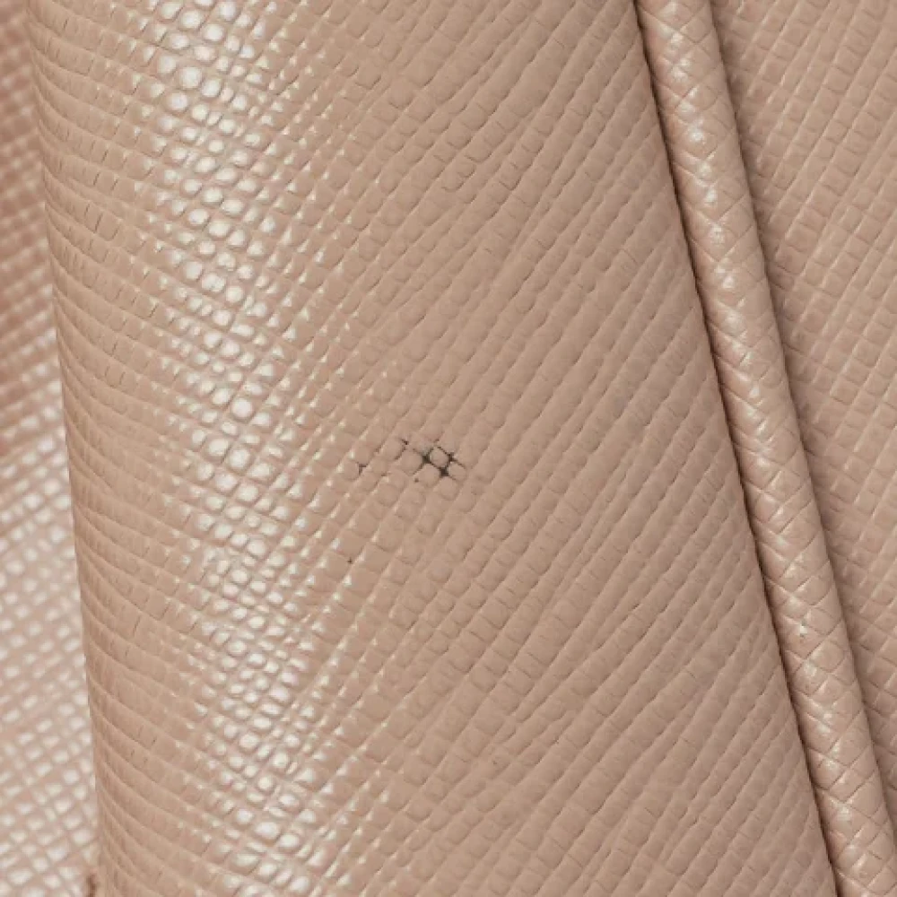 Prada Vintage Pre-owned Leather totes Pink Dames