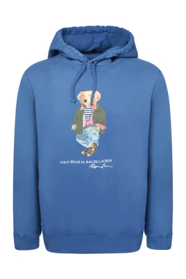 Blå Björn Huvtröja Sweatshirt