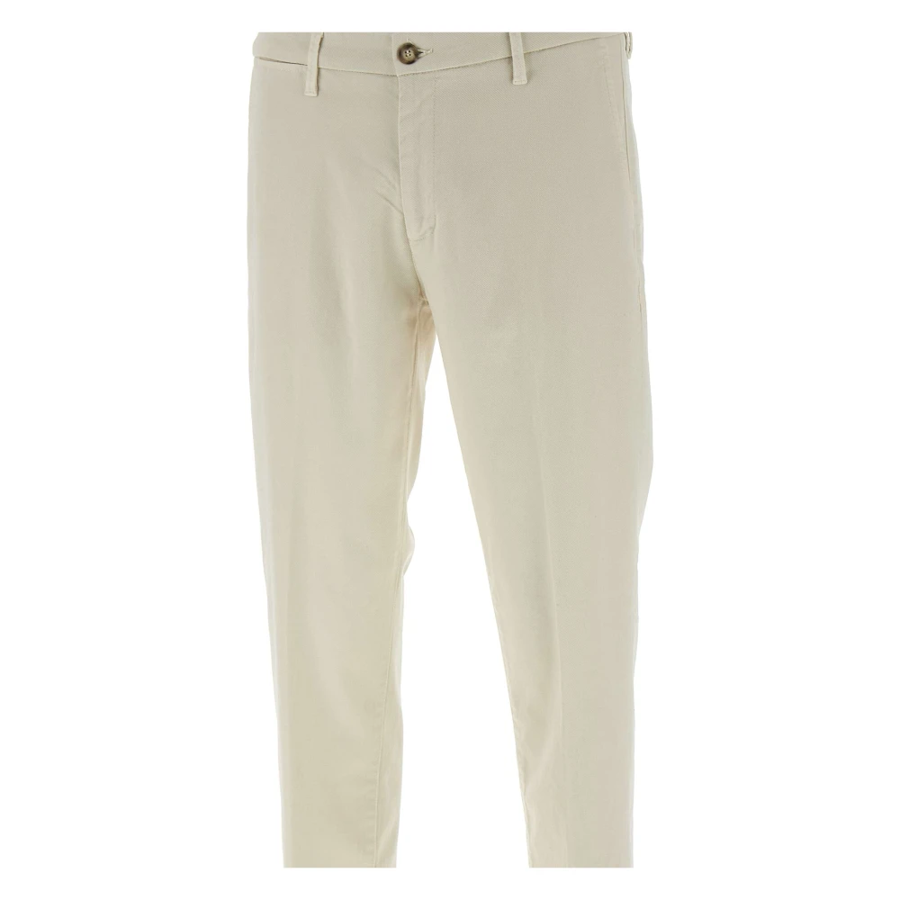 Re-Hash Witte Chino Broek Katoenmix White Heren