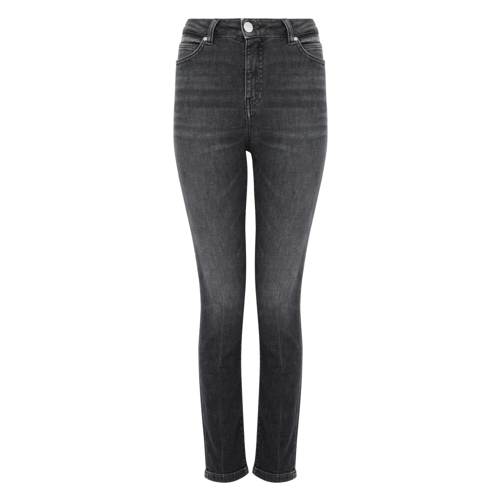 Pinko Slim Fit Stretch Katoenmix Jeans Blue Dames
