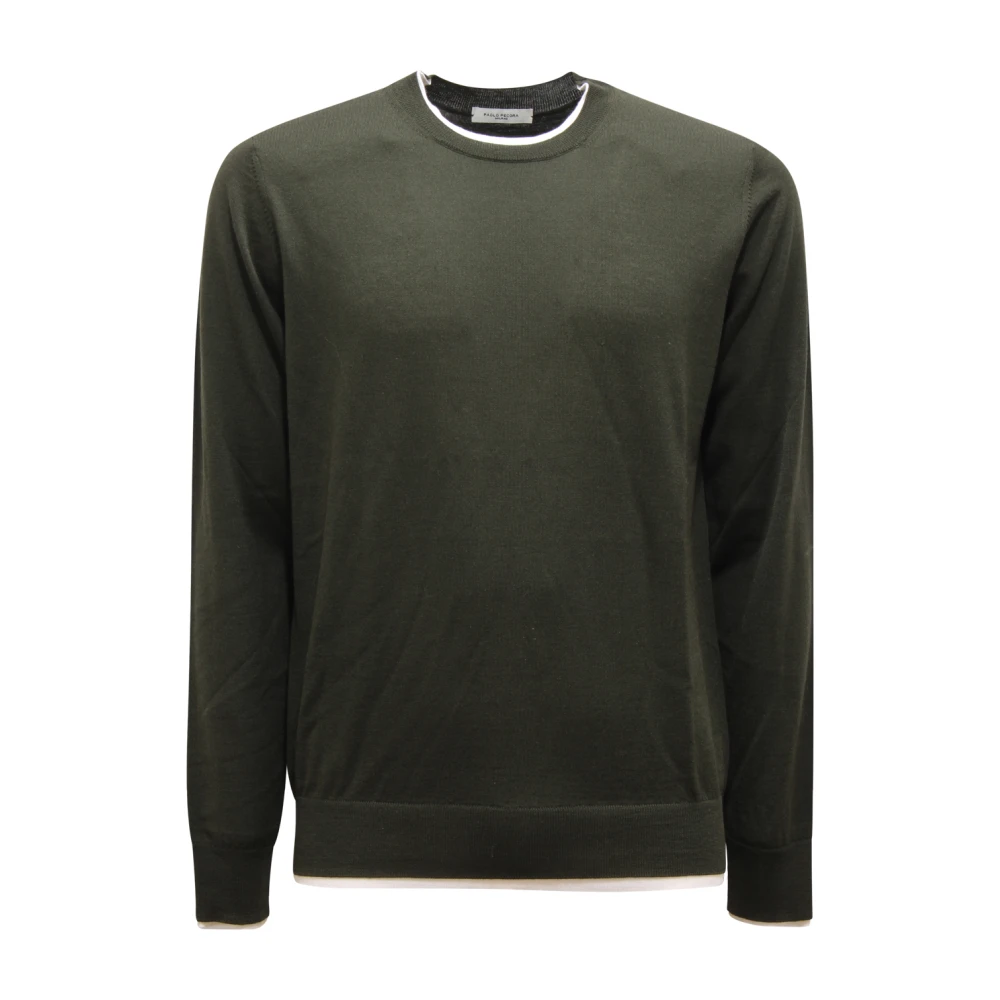 Knitwear > Round-neck Knitwear - - Paolo Pecora - Modalova