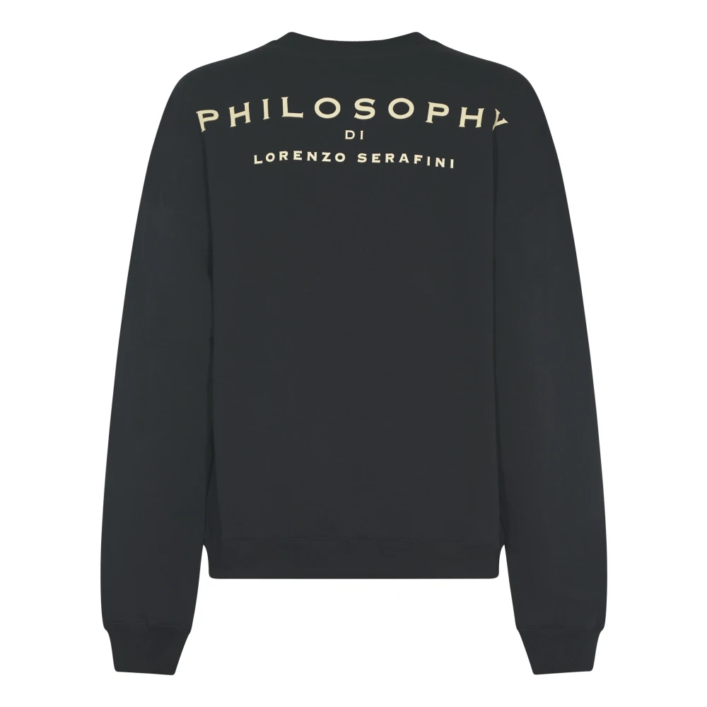 Philosophy di Lorenzo Serafini Zwarte Truien voor Vrouwen Black Dames