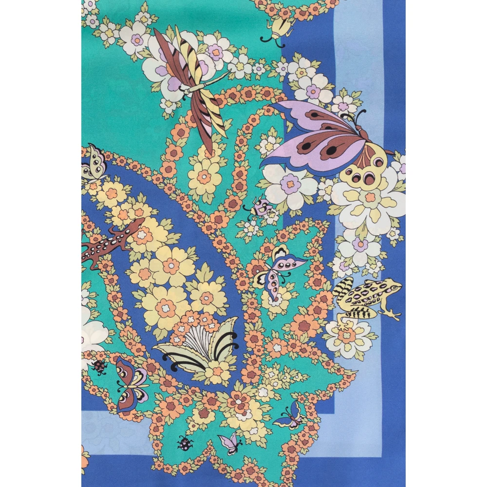 ETRO Zijden sjaal Multicolor Dames