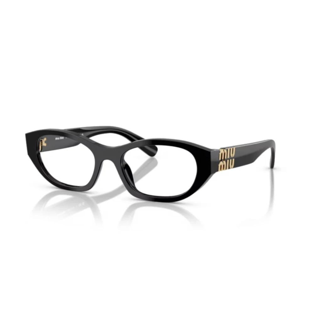 Miu Miu Unisex Black Mu 03Wv Eyeglasses - Glasses - 51 Mm - Accessories