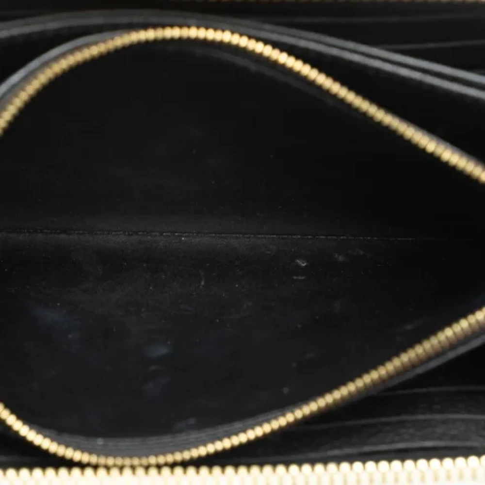 Louis Vuitton Vintage Pre-owned Leather wallets Beige Dames