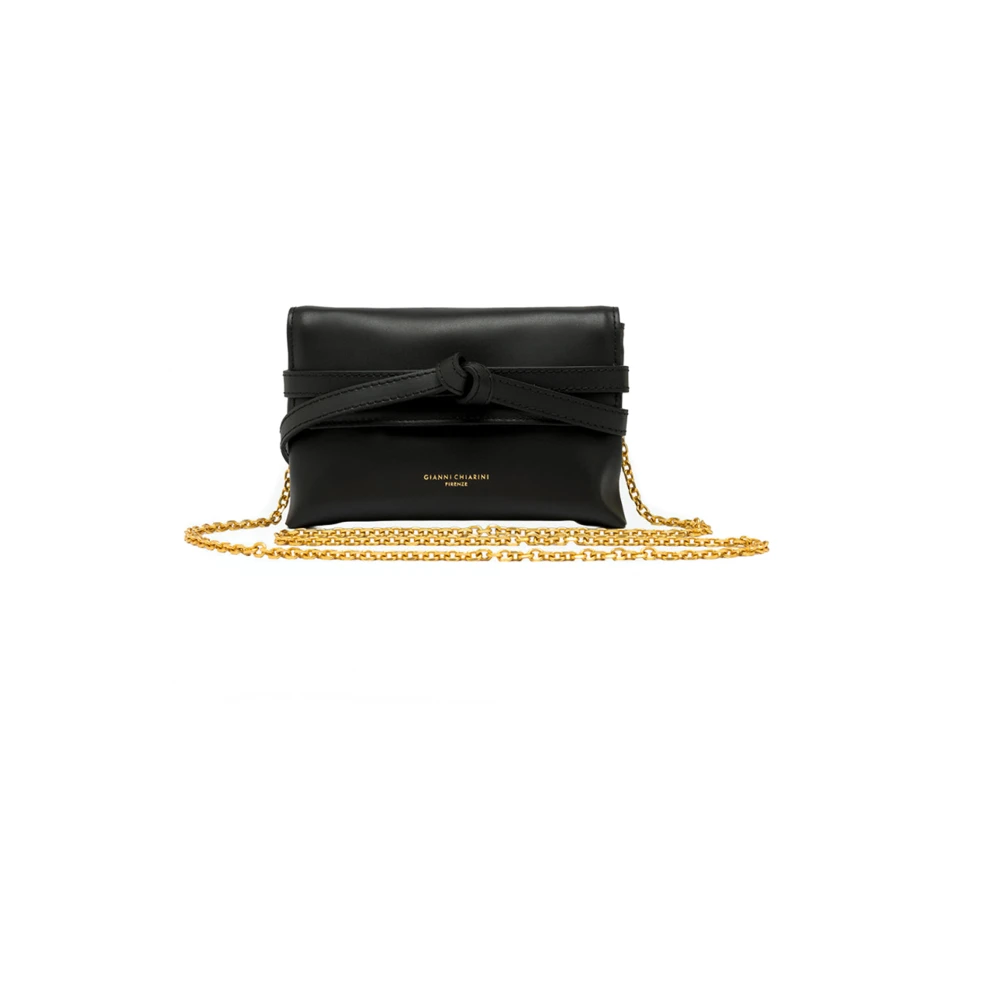Gianni Chiarini Women's Black Belty Clutch - Cross Body Bags - One Size - Bags