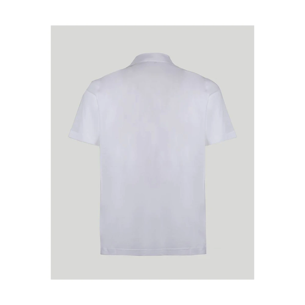 Herno Crepe Polo White Heren