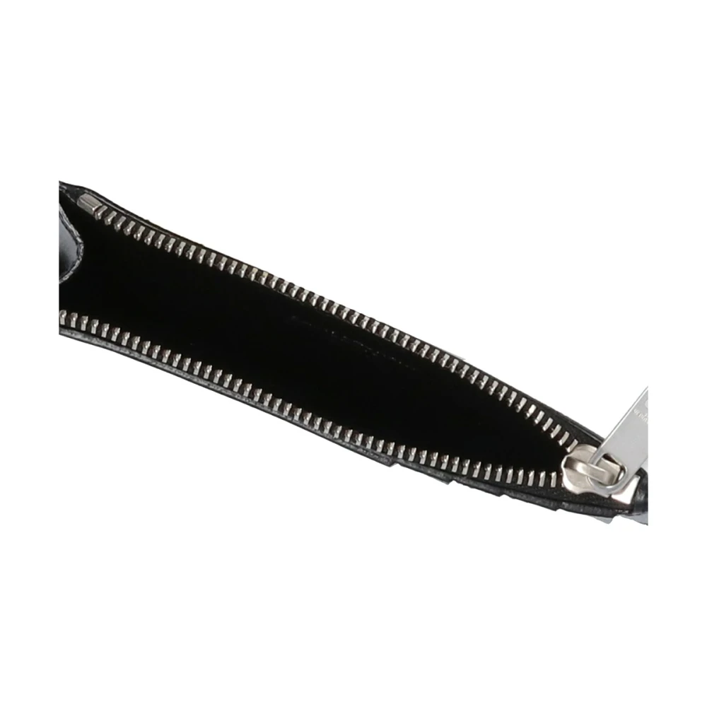 Saint Laurent Branded Card Case Black Heren