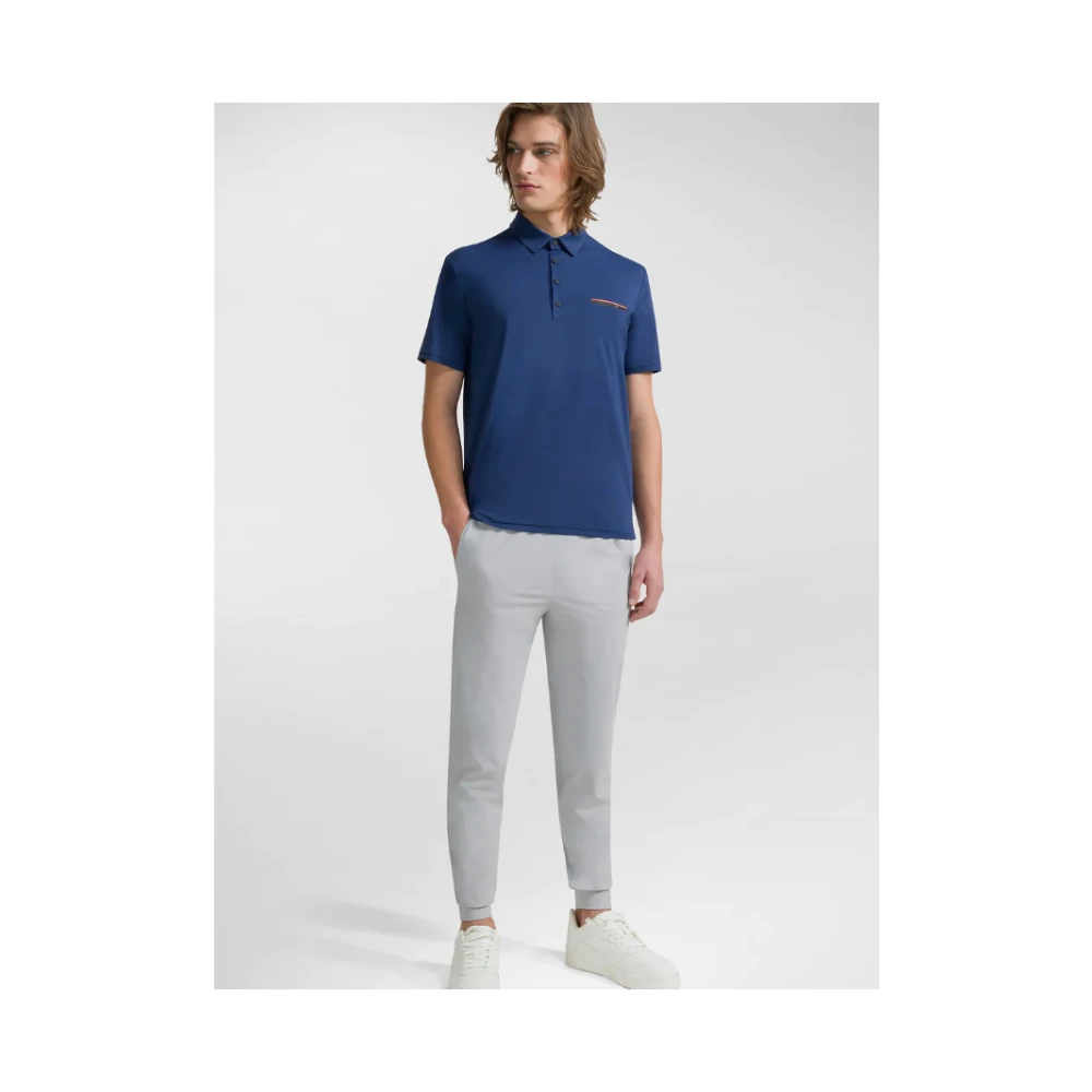 RRD Oxford Pocket Polo Blue Heren