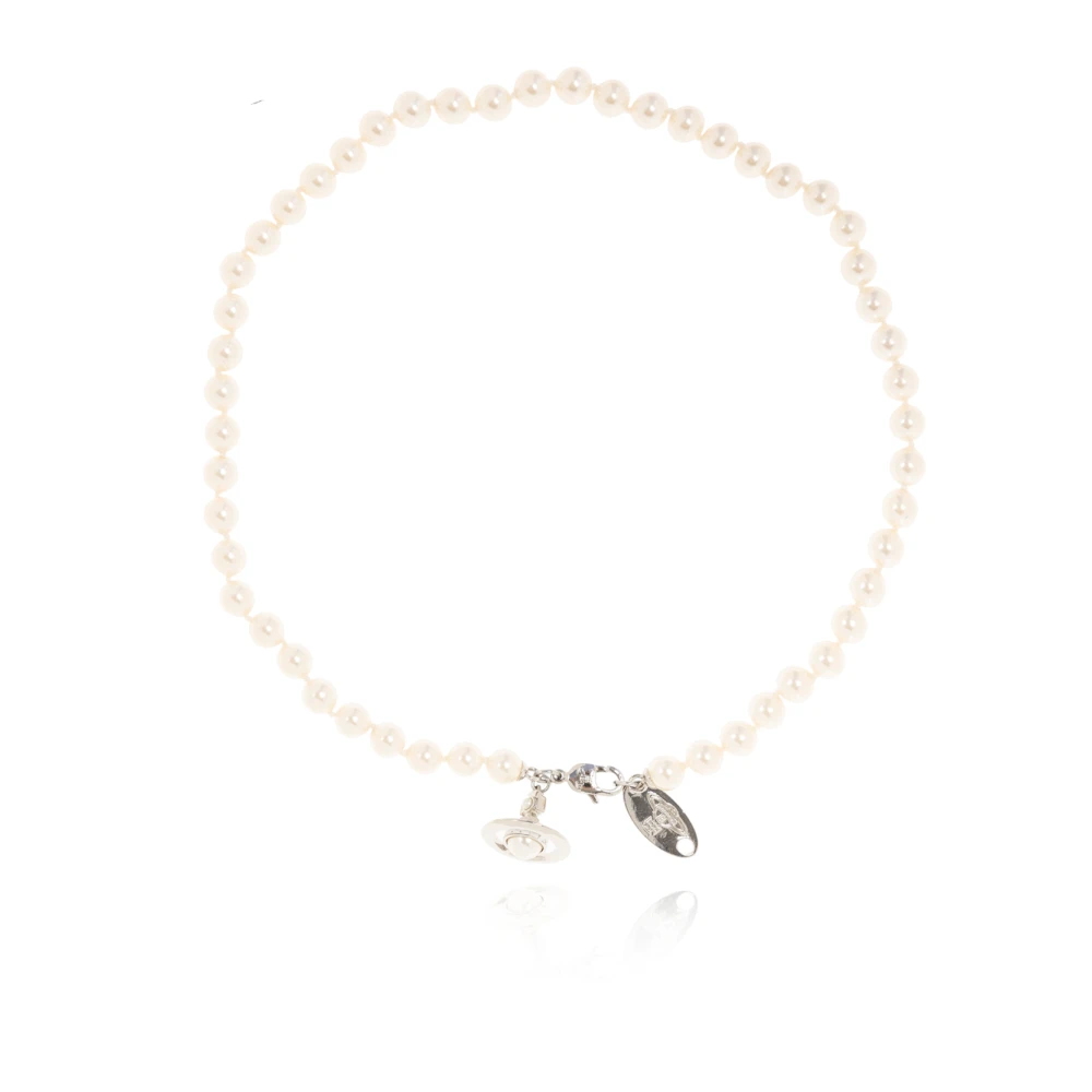 Vivienne Westwood Simonetta Pearl Necklace - Jewellery Silver One Size - Immagine 4