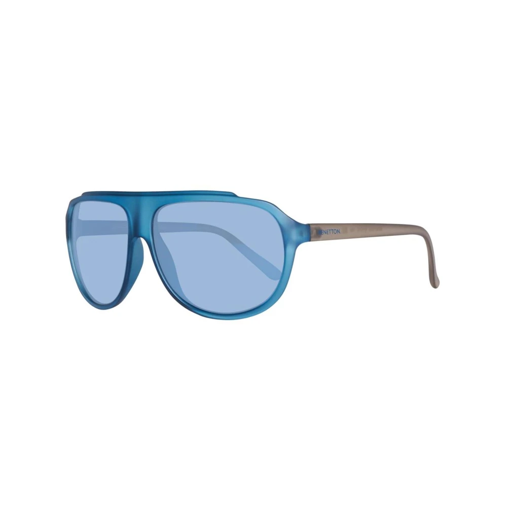 Benetton Men's Blue Injected Sunglasses For