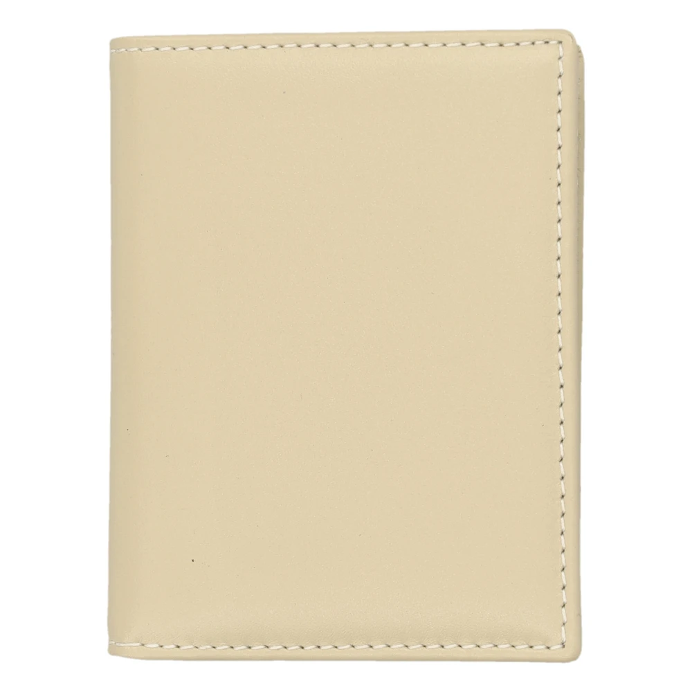 Comme des Garçons Klassieke Cardholder Portemonnee Ecru Beige Unisex