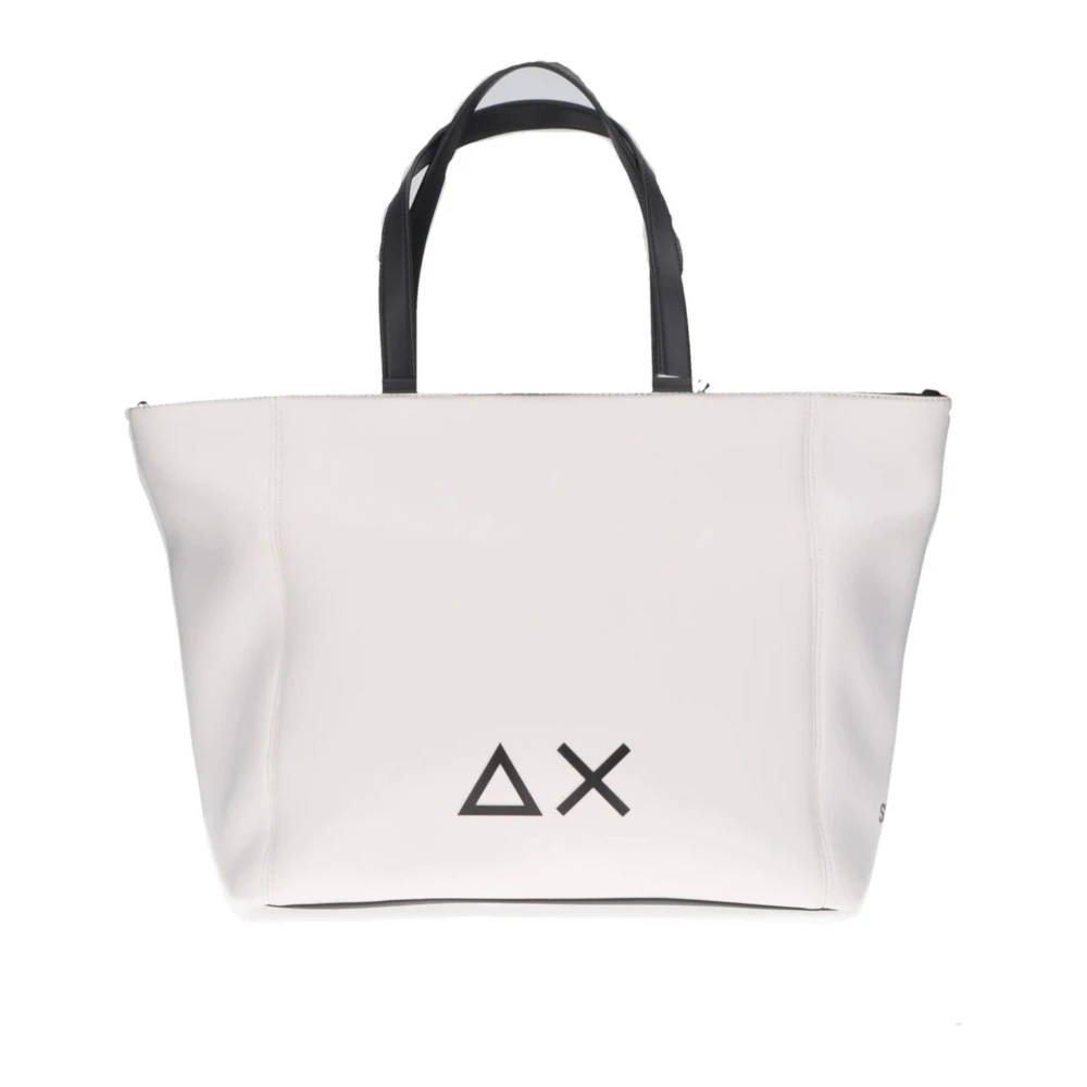 Sun68 Women's White Shoppers Bag - Shopping Bags - One Size - Bags