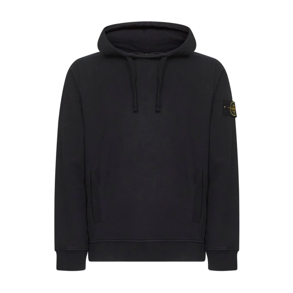 Stone Island Black 6100029 Sweatshirt - Male - Hoodies - Xl - Sweatshirts & Hoodies