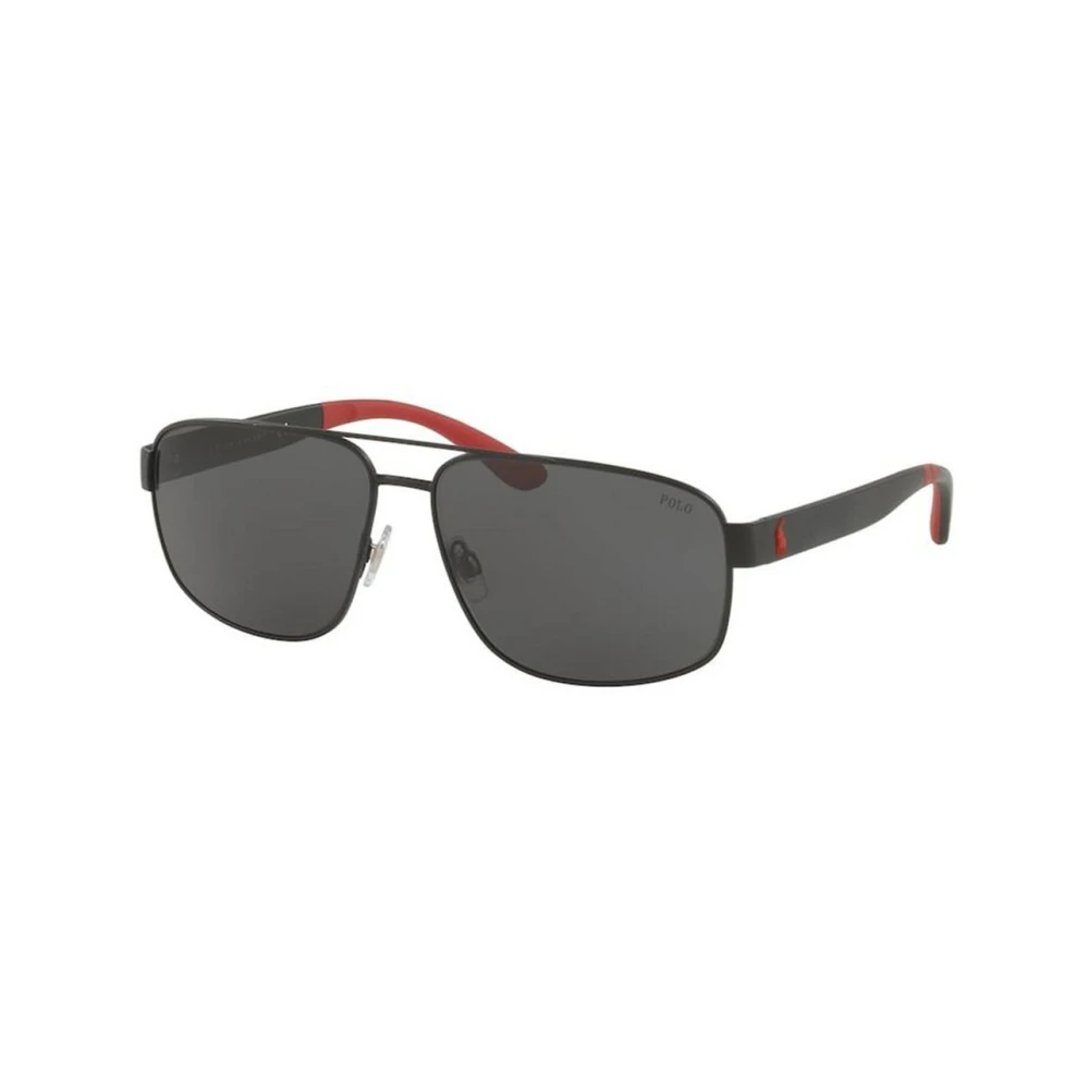 Polo Ralph Lauren Men's 0PH3165 Oval Sunglasses - Black/Dark Grey - Image 4