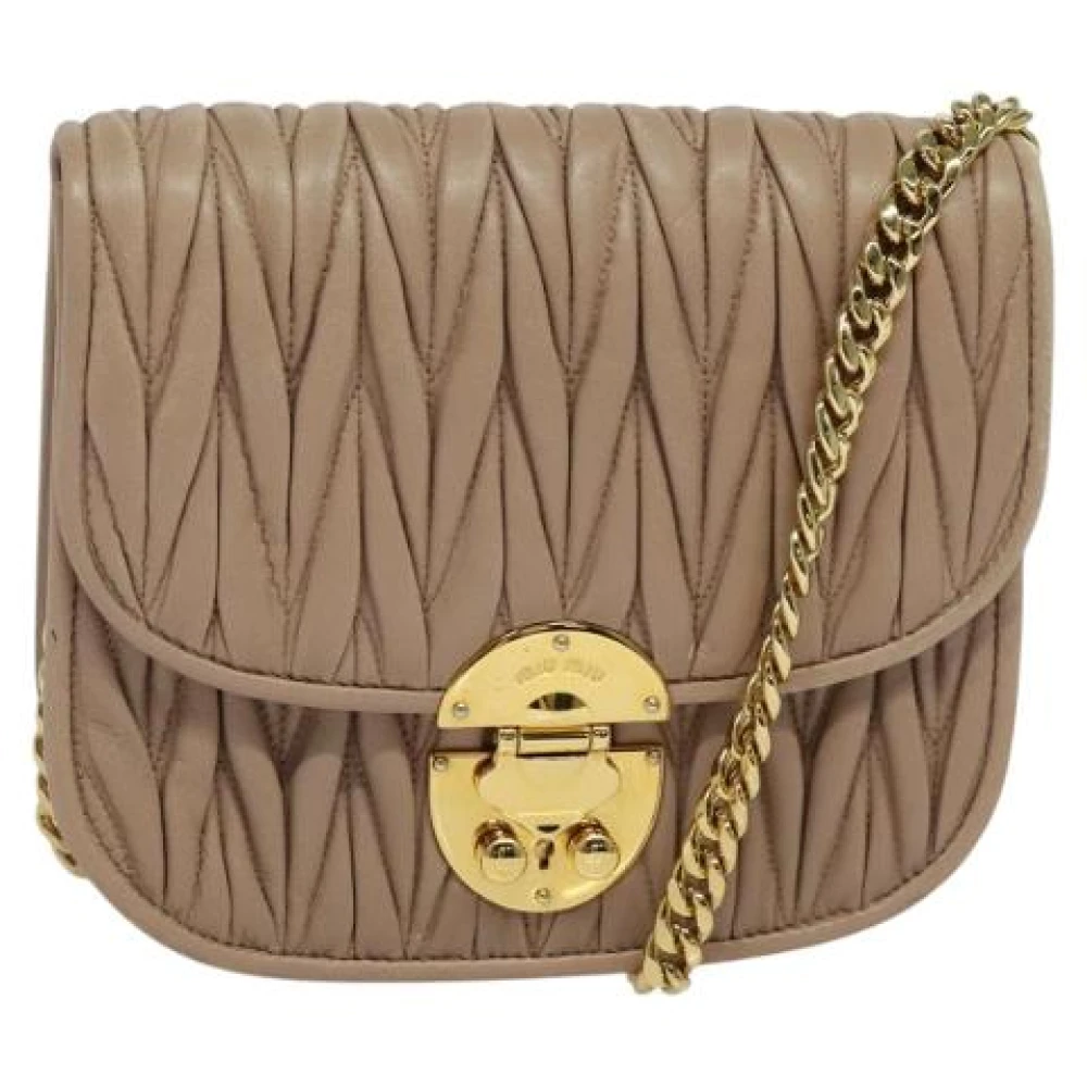 Pre-owned > Pre-owned Bags > Pre-owned Cross Body Bags - - Miu Miu Pre-owned - Modalova