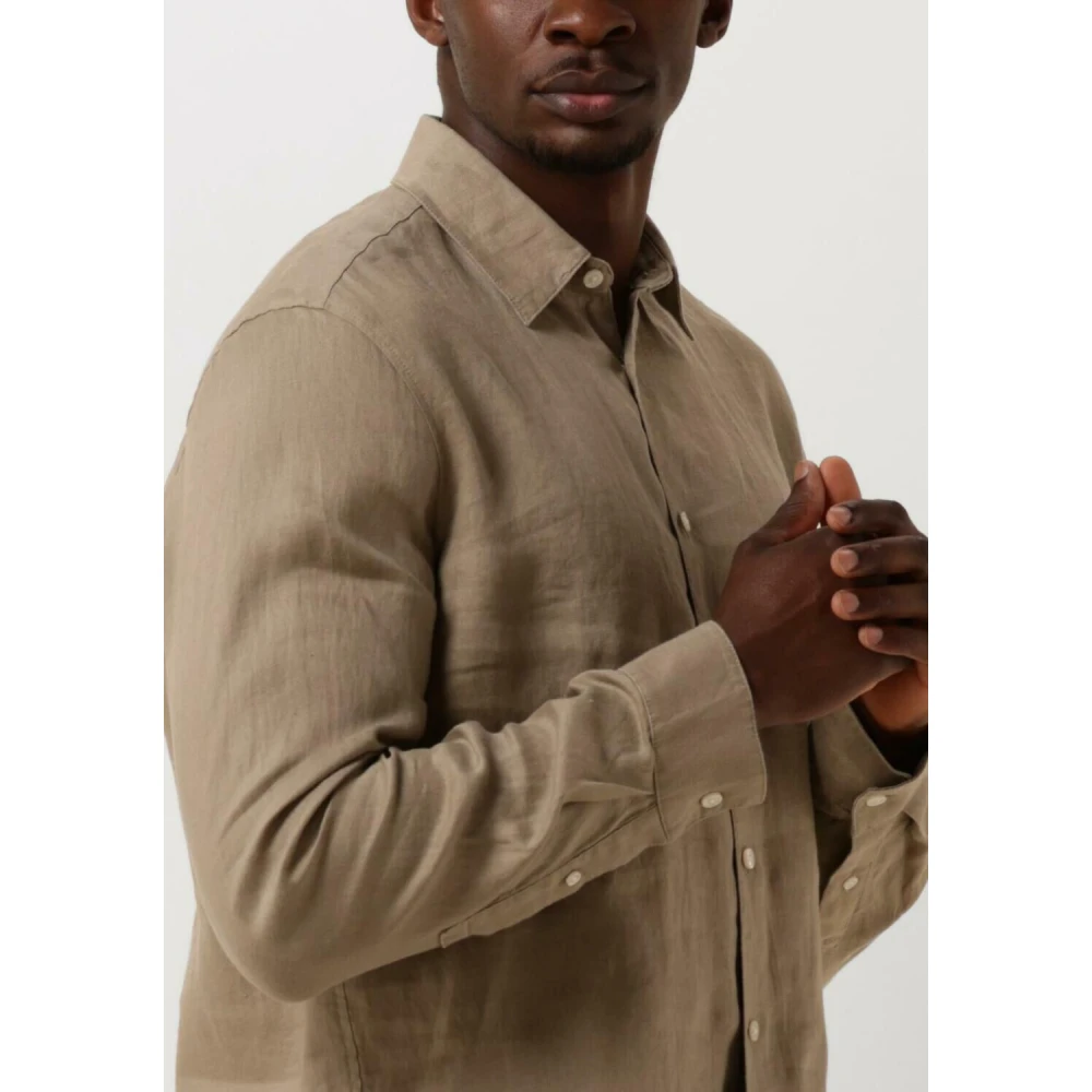 drykorn Beige Casual Overhemd Ramis Beige Heren