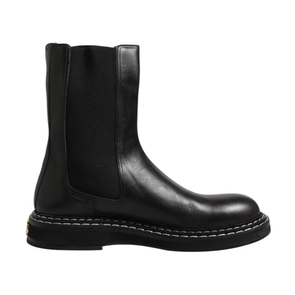 Dolce & Gabbana Herren Schwarz Schuhe, K, 44 Eugröße: