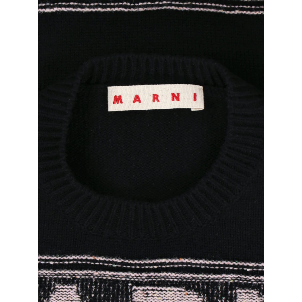 Marni Zwarte Truien voor Vrouwen Black Heren