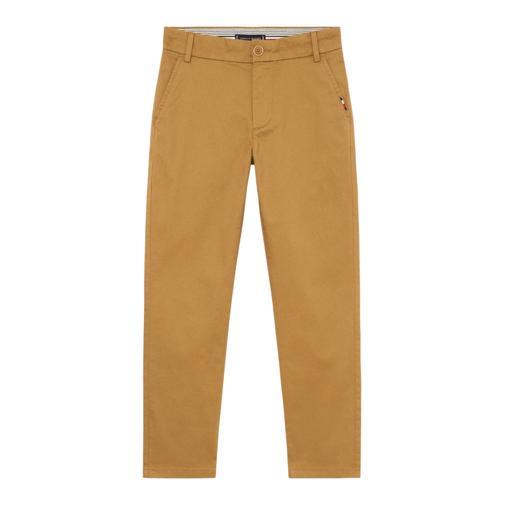 Tommy Hilfiger Boys Beige Trousers, 3 Y, Pantalone Chino
