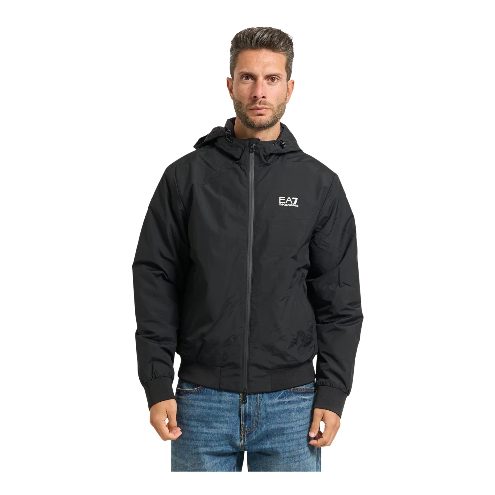 Emporio Armani Ea7 - Bomberjacke Mit Leichter Wattierung - Jackets - Herren - Schwarzk - L - Bild 3