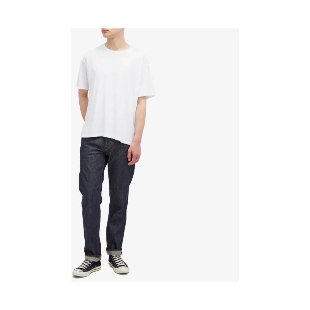 Nudie Jeans Gritty Jackson Dry Old Denim Jeans Blue Heren