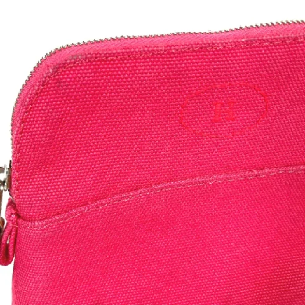 Hermès Vintage Pre-owned Fabric pouches Pink Dames