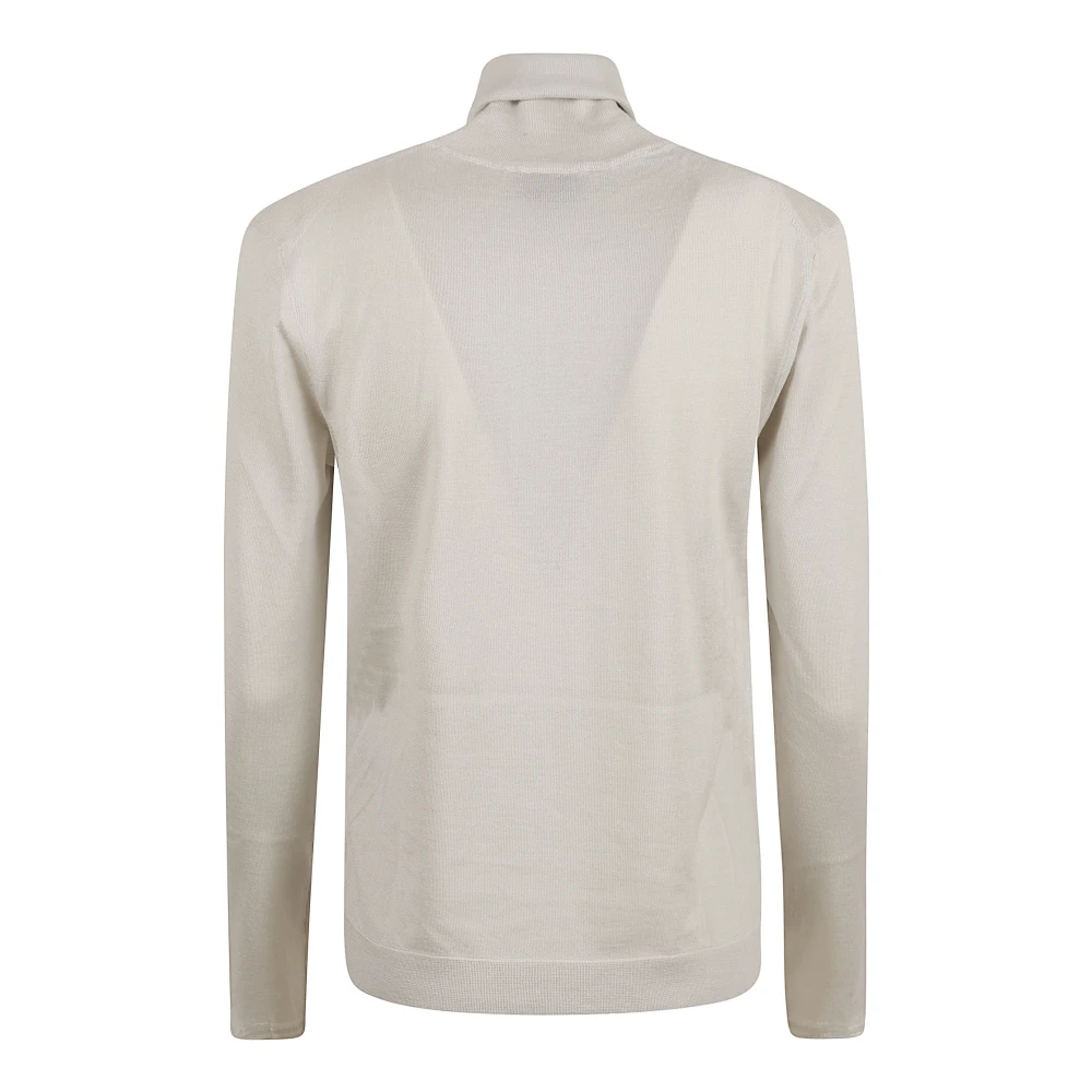 Tom Ford Luxe Cashmere Silk Turtleneck Sweater Gray Dames