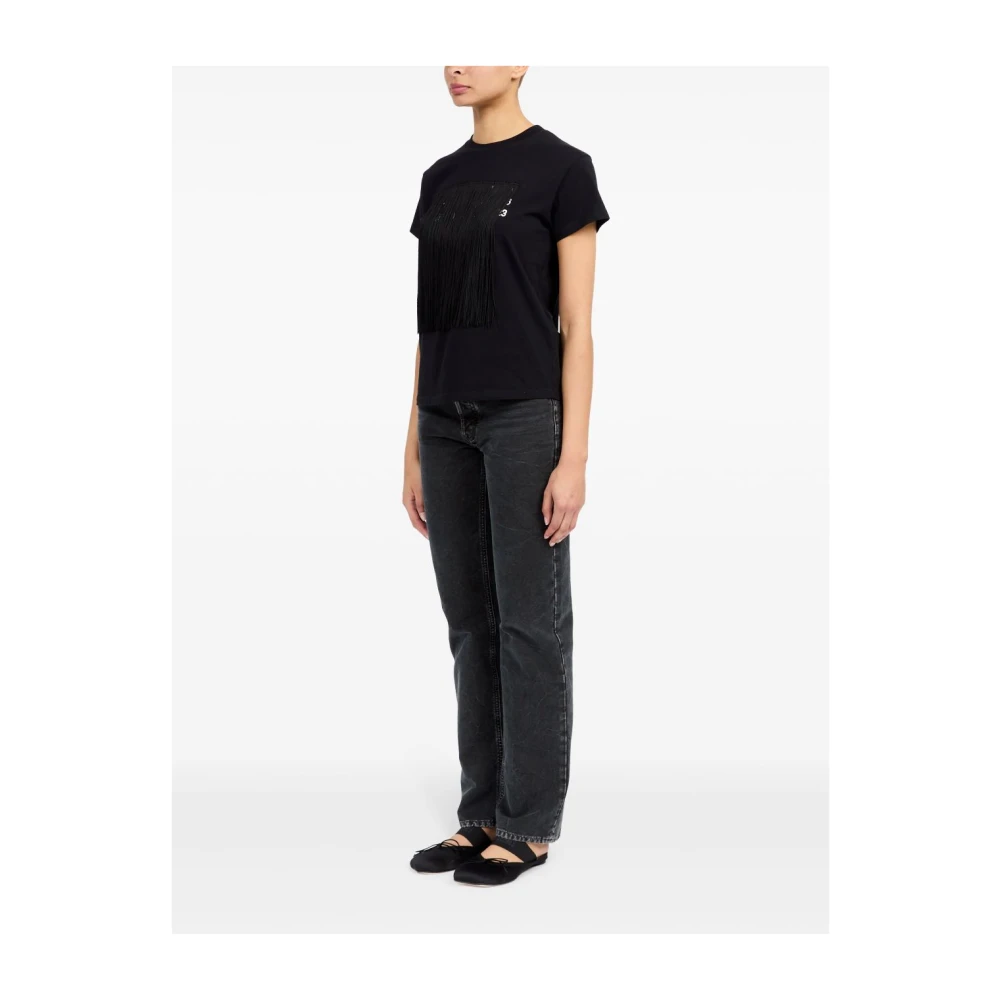 MM6 Maison Margiela T-shirt Black Dames