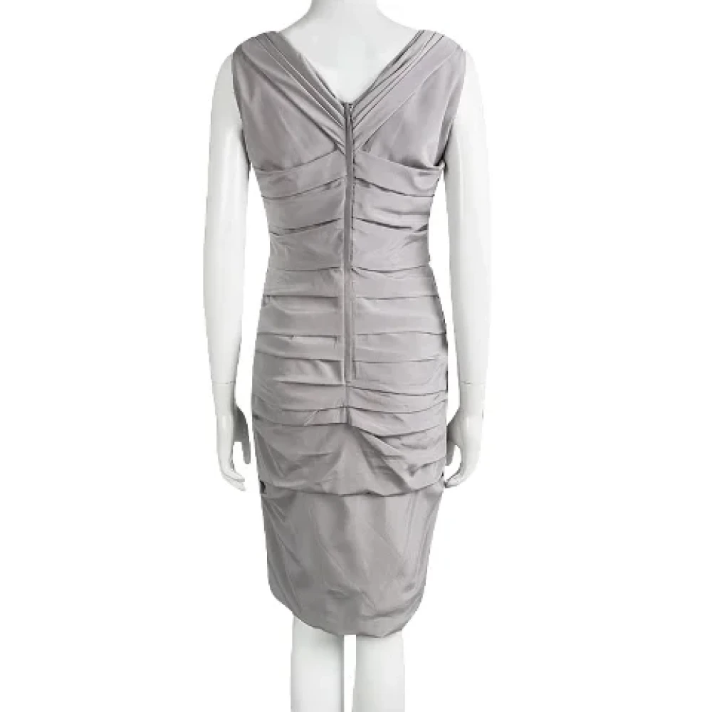Dolce & Gabbana Pre-owned Fabric dresses Gray Dames