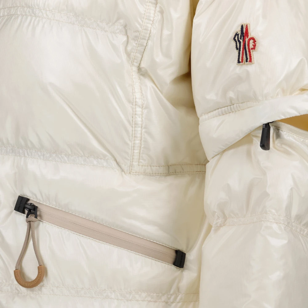 Moncler Gewatteerde Bomberjas White Dames