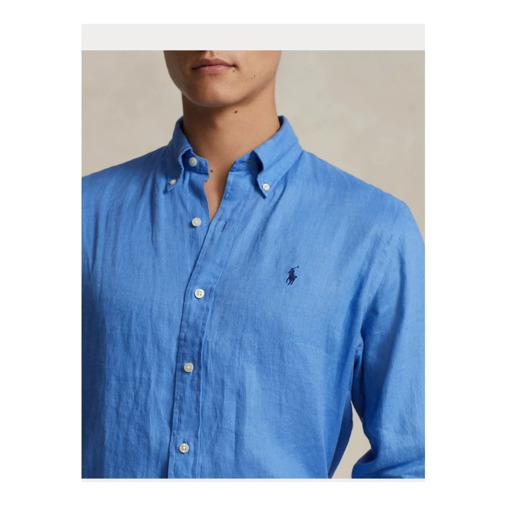 Ralph Lauren Formal Shirt Blue Heren